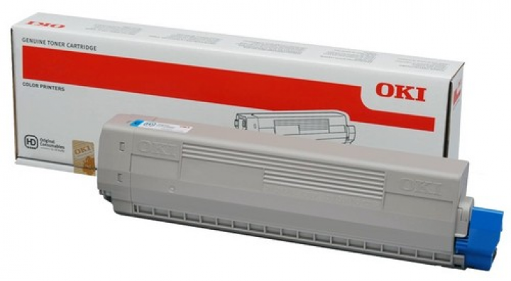 Toner OKI 44844507 błękitny