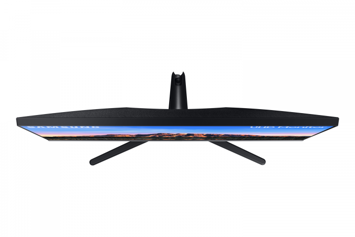 Monitor Samsung LU28R550 czarny - widok z góry