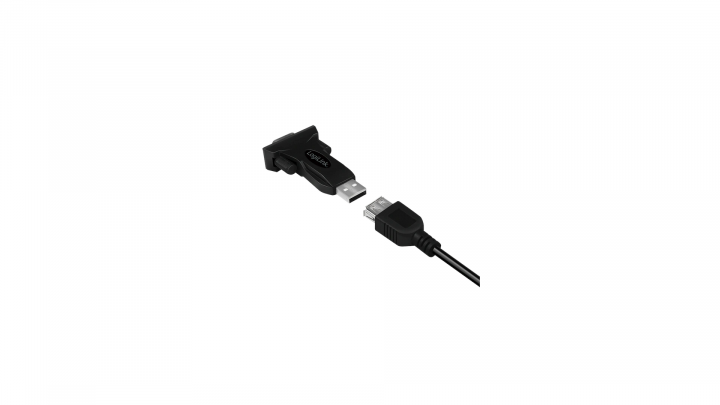 Adapter LogiLink USB 2.0 A/M - DB9/M (RS232) Win 11 AU0002F 2