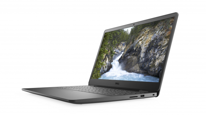 Laptop Dell Inspiron 15 3501 czarny - widok frontu prawej strony