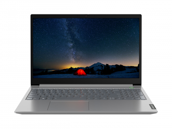 Laptop Lenovo ThinkBook 15-IML szary - widok frontu