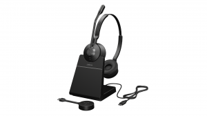 Słuchawki z mikrofonem Jabra Engage 55 USB-C UC Stereo Charging Stand DECT - 9559-435-111 
