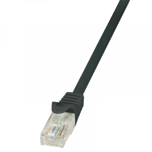 Patchcord LogiLink CAT 5e UTP 7,5m czarny CP1083U