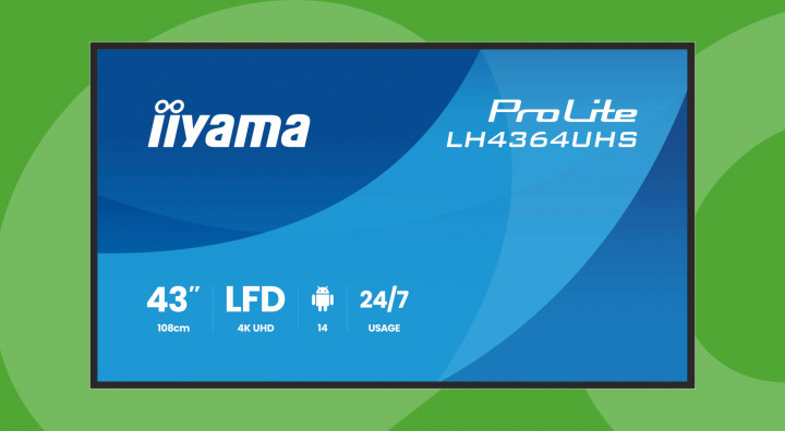 Monitor wielkoformatowy iiyama ProLite LH4364UHS-B1AG