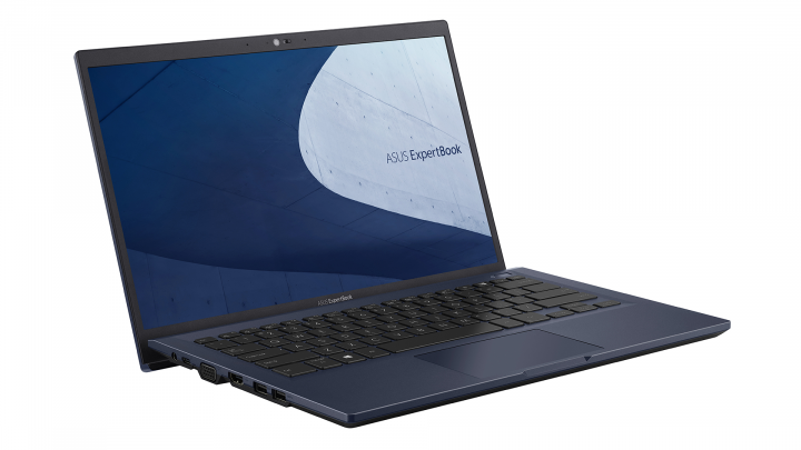 ExpertBook B1 B1400 - widok frontu lewej strony