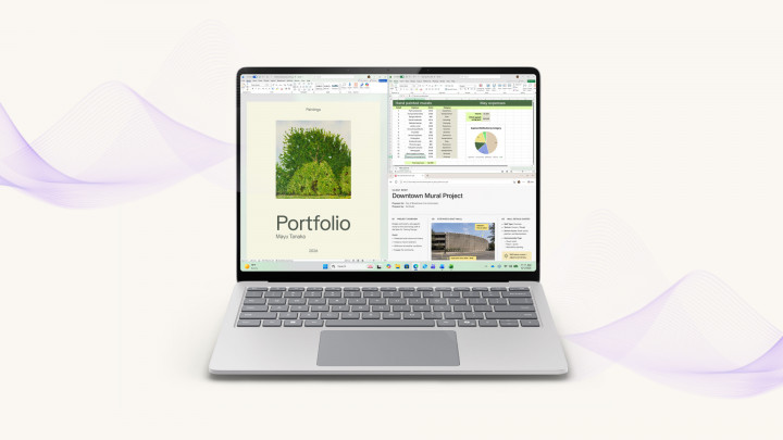Surface Laptop 8 13.8cali Platynowy X2 top