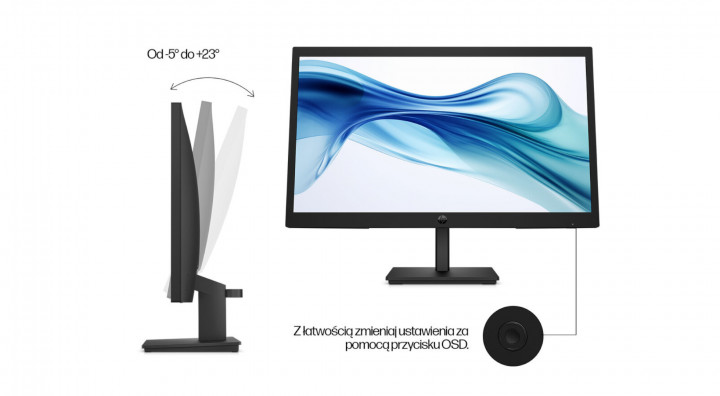 Monitor HP S3 Pro 9U5A2AA ergoomia