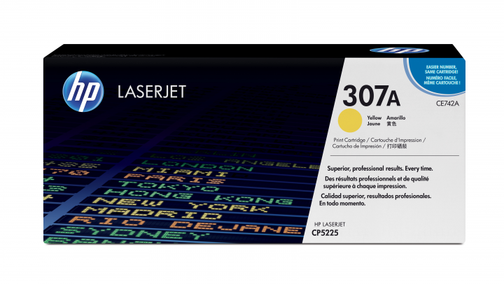 Toner HP 307A żółty