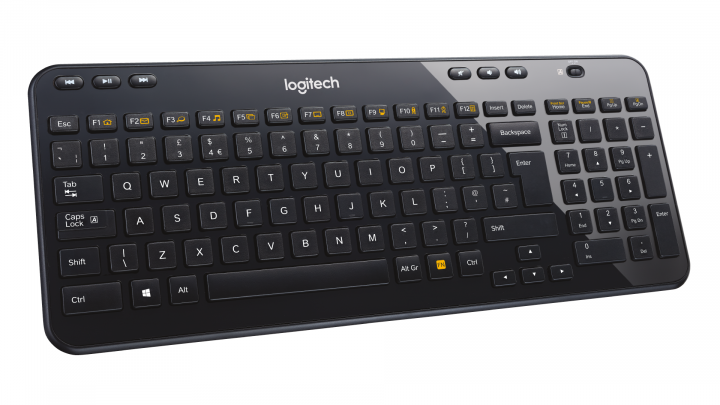 Klawiatura bezprzewodowa Logitech K360 czarna 920-003082