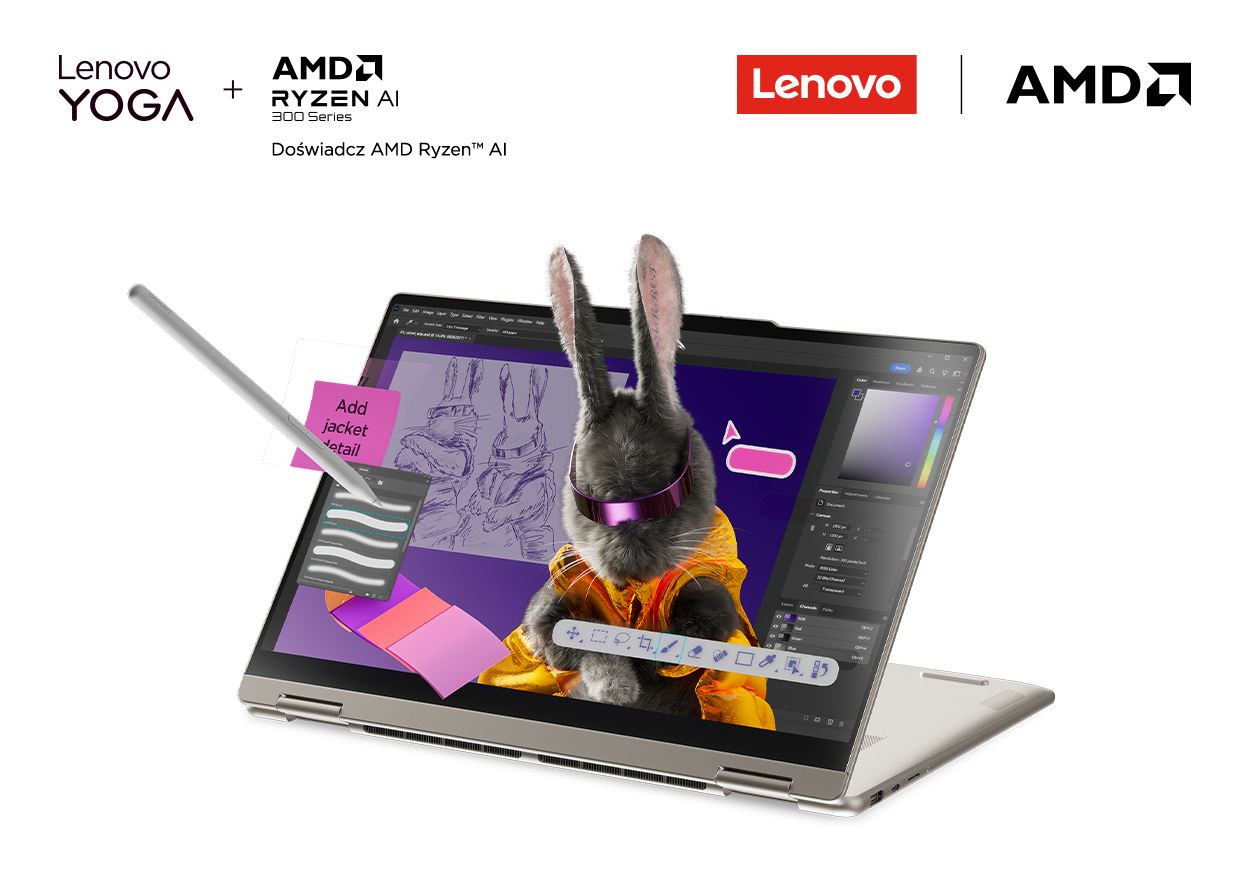 Lenovo YOGA - AMD AI oraz LOQ - Technologia, która wspiera Twoją pasję do nauczania 2