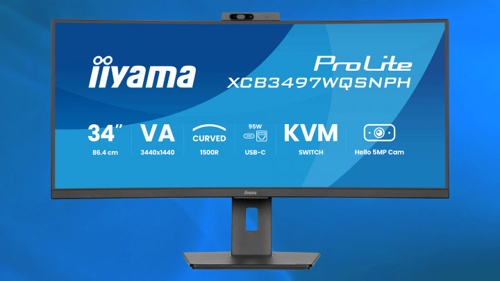 iiyama ProLite Curved XCB3497WQSNPH-B1