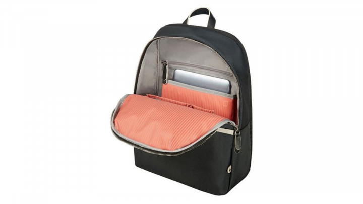 Plecak do laptopa Samsonite Nefti CA8-92-003 141 czarny - przód otwarty