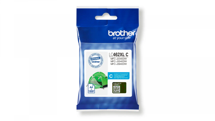 Tusz Brother LC-462XLC błękitny