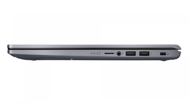 Laptop Asus VivoBook X509FA szary - widok prawej strony