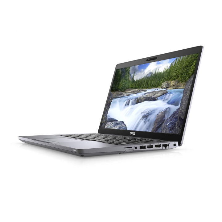 Laptop Dell Latitude 5410 srebrny - widok frontu prawej strony