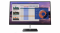 Monitor HP S270n 2PD37AA EliteDisplay - widok frontu
