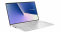 Laptop Asus Zenbook UM433 Icicle Silver - widok frontu lewej strony