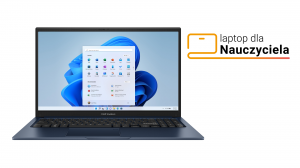 Laptop dla Nauczyciela ASUS Vivobook 15 X1504VA-BQ2932W Core 5 120U 15,6" FHD 16GB 512SSD W11