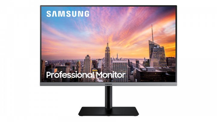 Monitor Samsung LS27R650FDUXEN czarny - widok frontu