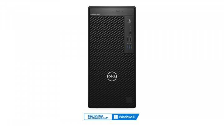 Komputer Dell OptiPlex 3080 MT - widok frontu