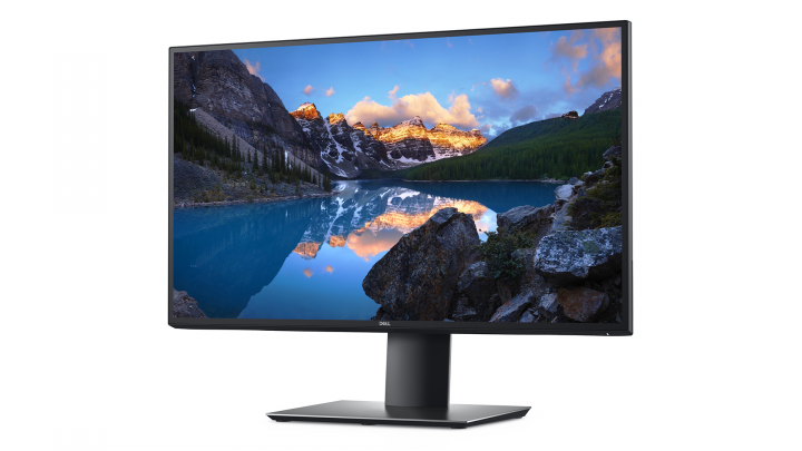 Monitor Dell U2520D czarny - widok frontu prawej strony