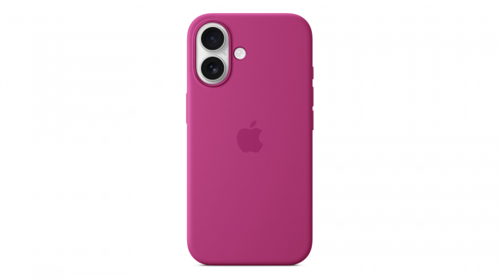 Etui Apple iPhone 16 Silicone Case żywy róż MYY53ZM/A