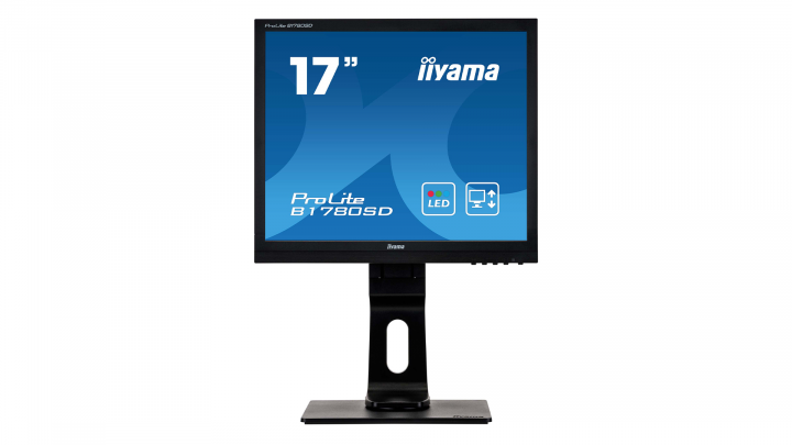 Monitor IIYAMA ProLite B1780SD-B1 - widok frontu
