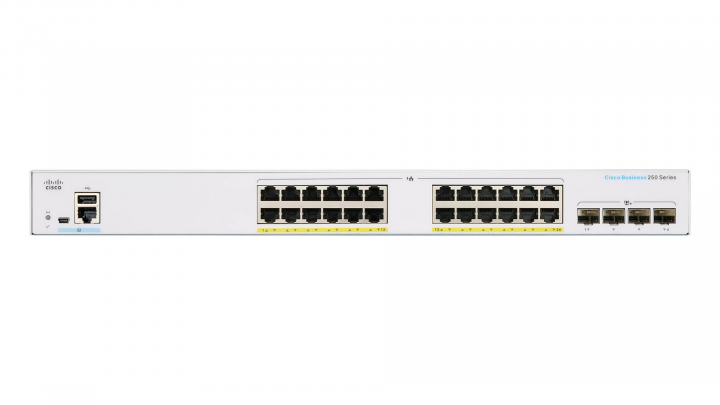 Switch Cisco CBS250-24P-4X-EU
