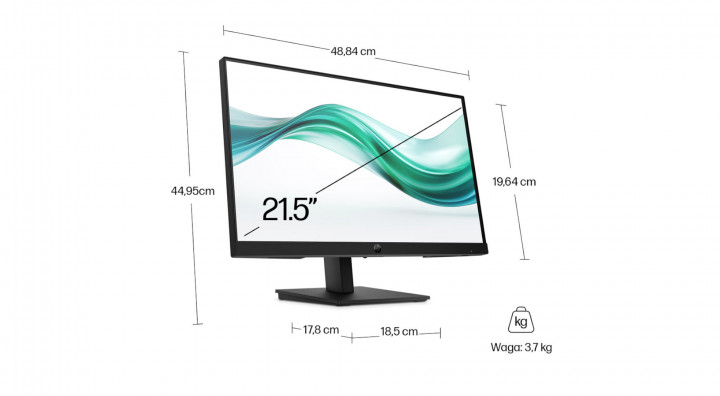 Monitor HP S3 Pro B0BN7UT wielkość