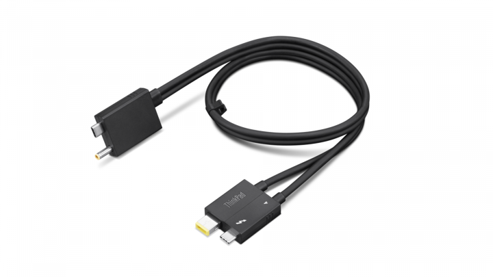 Kabel Lenovo ThinkPad Thunderbolt 4 4X91K16970 WorkStation Dock Split Cable 0,7m 1