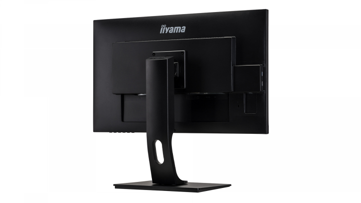 Monitor IIYAMA ProLite B2791QSU-B1 - widok z tyłu prawej strony
