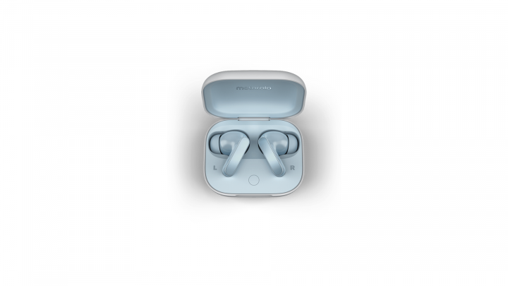 Słuchawki bezprzewodowe Motorola Moto Buds Illusion Blue PG38C05749