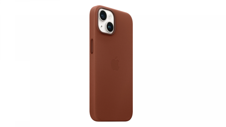 Etui Apple iPhone 14 Pro Leather Case z MagSafe Umber MPPK3ZM/A 3
