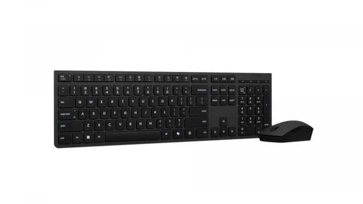 Zestaw bezprzewodowy Klawiatura i Mysz Lenovo Professional Wireless Rechargeable Combo AI US Euro 4X31R64351 2