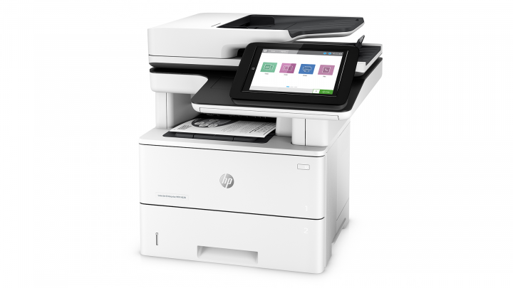 HP LaserJet Enterprise MFP M528dn - widok frontu prawej strony2