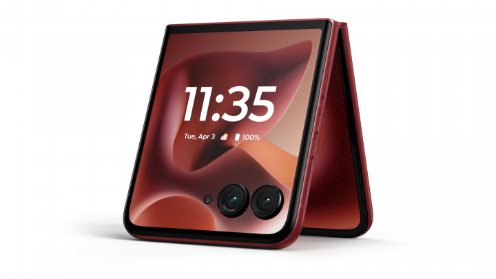 Smartfon Motorola razr 60 Ultra czerwony 6