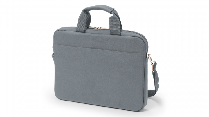 Torba do laptopa DICOTA Eco Slim Case BASE 125 D31301-RPET szara - tył lewa strona