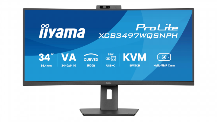Monitor iiyama ProLite Curved XCB3497WQSNPH-B1
