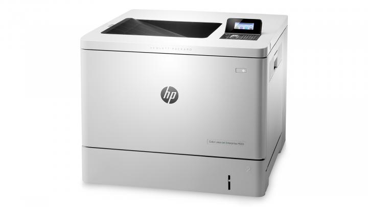 HP Color LaserJet Enterprise M553n - B5L24A - widok frontu prawej strony