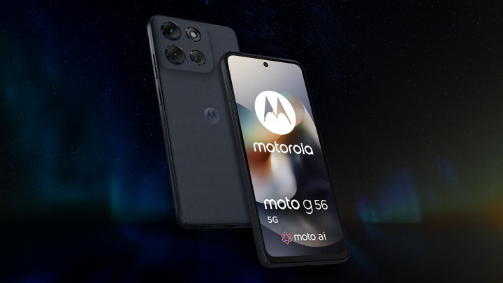 Smartfon Motorola moto g56 5G grafitowy 4