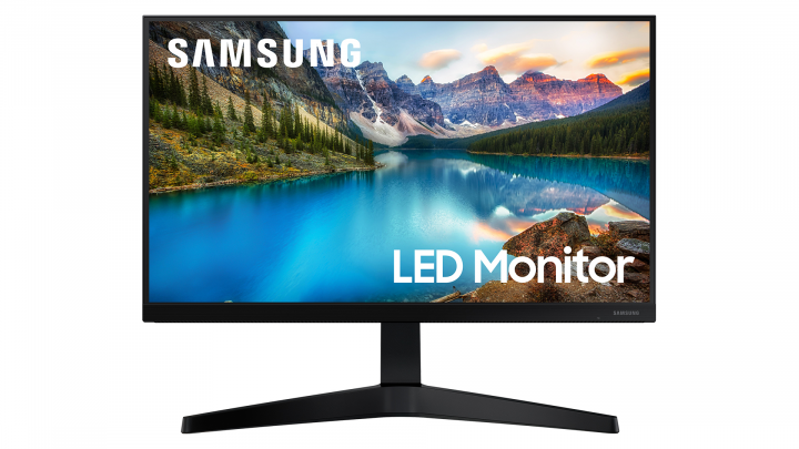 Monitor Samsung LF24T370FWRXEN czarny-przód