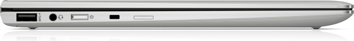Laptop HP Elitebook x360 1040 G6 srebrny - widok lewej strony