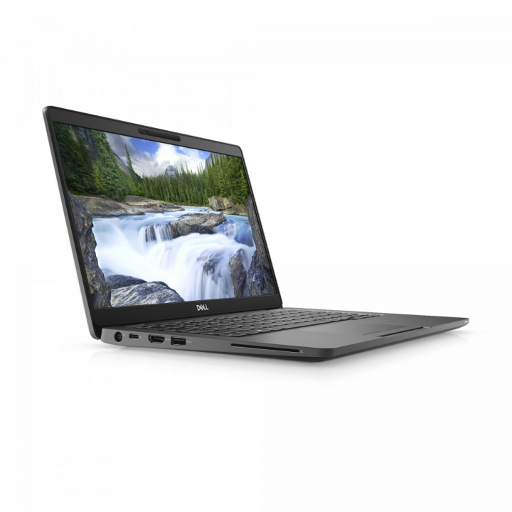 Laptop Dell Latitude 5300 czarny - widok frontu lewej strony