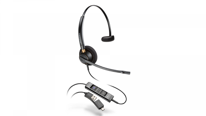 Słuchawki Poly Call Center EncorePro 515-M USB-A - 218272-01