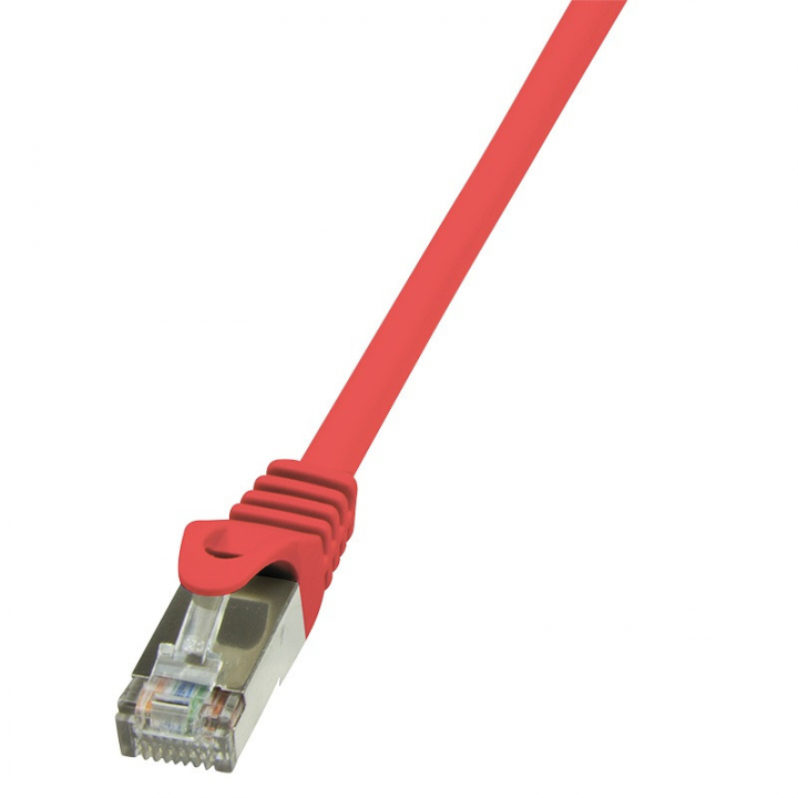 Patchcord LogiLink CAT 5e FUTP 1m czerwony CP1034S