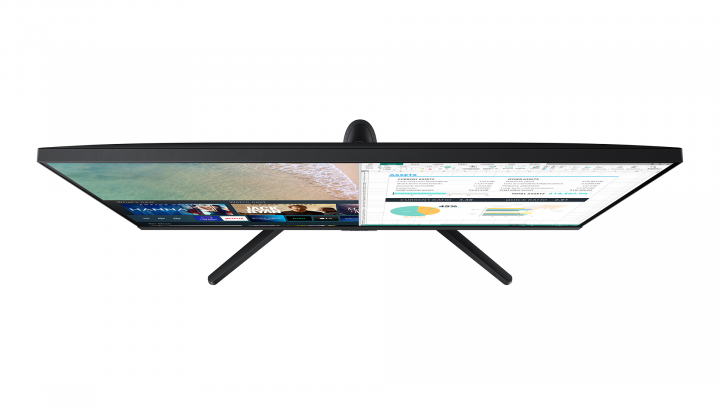 Monitor Samsung Smart M5 LS24AM506NUXEN-widok z góry