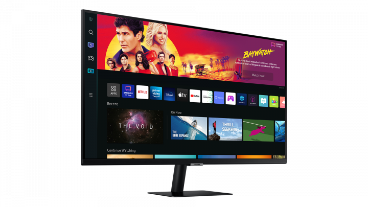 Monitor Samsung Smart M7 LS32BM700UUXEN - widok frontu lewej strony