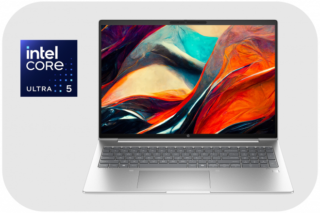 HP Probook 460 G11 A38DMET z procesorem Intel® Core™ Ultra 5 125U 