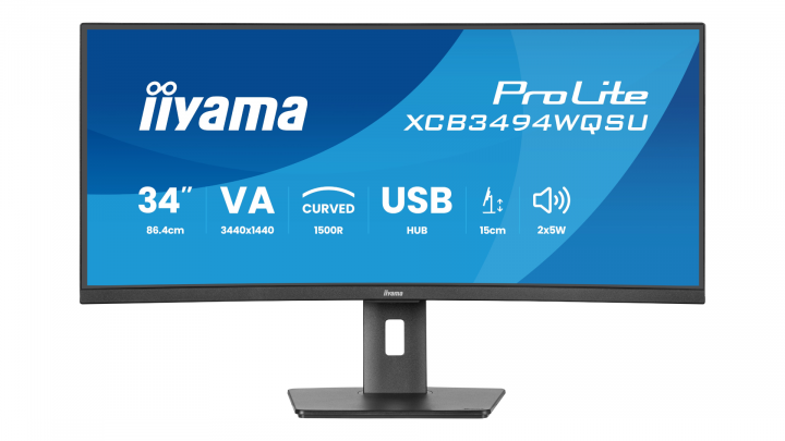 Monitor iiyama ProLite Curved XCB3494WQSU-B1