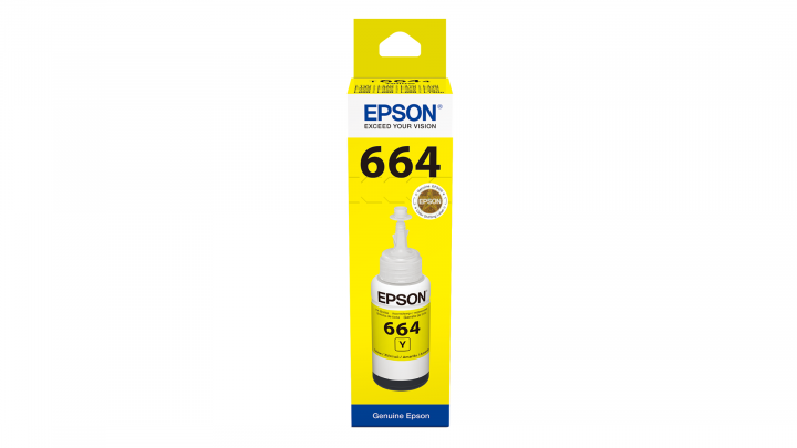 Tusz Epson T6644 C13T66444A żółty - widok frontu